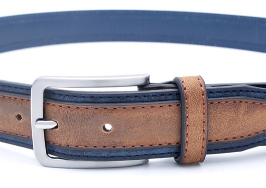 Cinturón de Cuero PU para Hombre con Hebilla de Pasador - Image 11