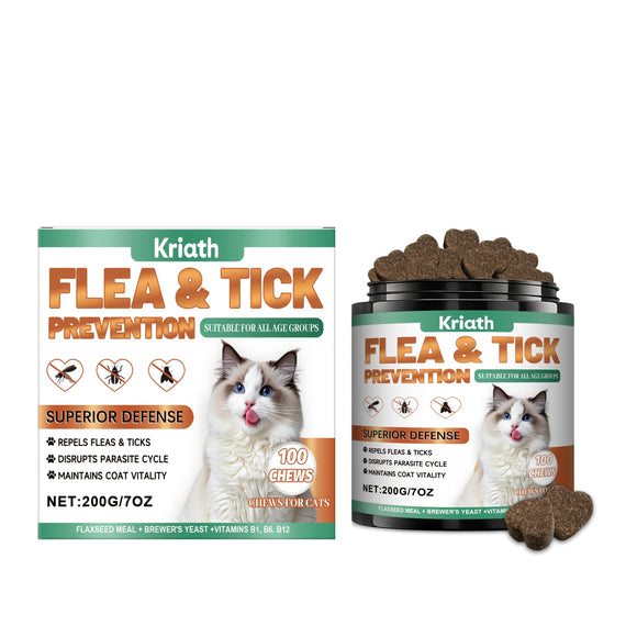 Tabletas Masticables para la Salud de la Piel del Gato