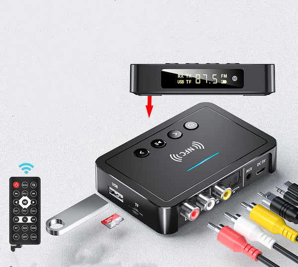 Receptor Bluetooth 5.0 con NFC