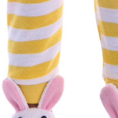 Muñeca Infantil con Traje de Rayas Coloridas - Image 13