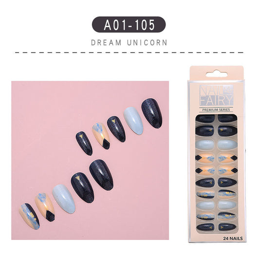 Uñas Postizas Acabadas Estilo Europeo y Americano - Image 18