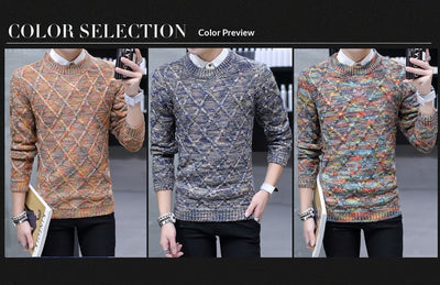 Suéteres Modernos para Hombre - Otoño e Invierno - Image 7