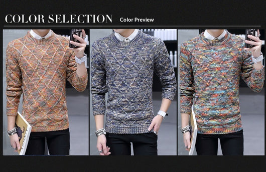 Suéteres Modernos para Hombre - Otoño e Invierno - Image 7