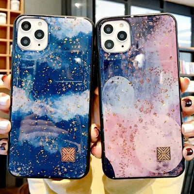 Funda Móvil con Diseño de Rayas Diamante y Onda Puntillada - Image 49
