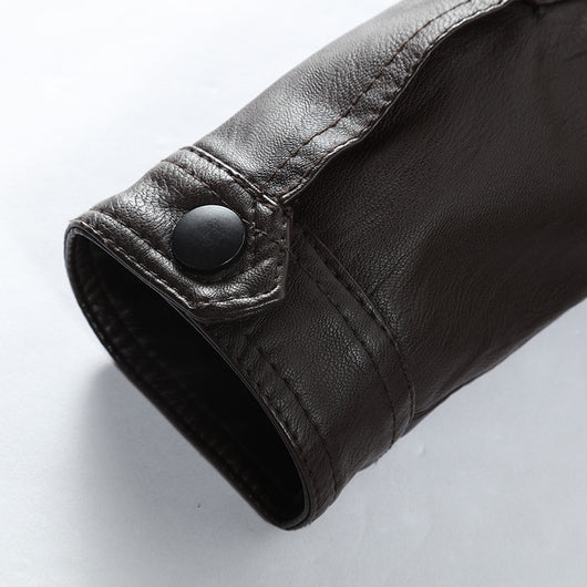 Chaqueta Slim Fit con Cuello Alto y Cierre - Image 3
