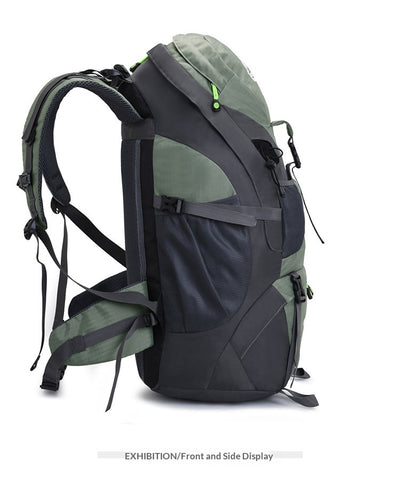 Mochila de Senderismo Profesional 70L Impermeable Multiuso para Camping y Viajes - Image 20