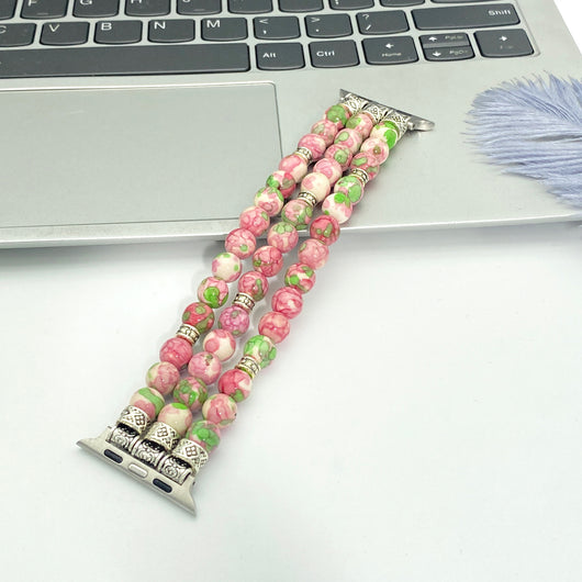 Pulsera de Reloj con Cuentas de Hilo - Image 4