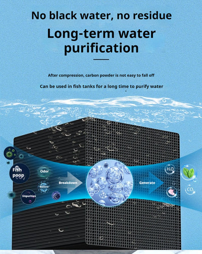 Cubo Purificador de Agua para Acuarios con Carbón Activado de Estructura Panal - Image 7