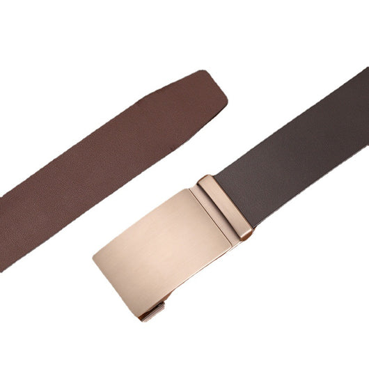 Cinturón de Cuero para Hombre con Hebilla Automática - Image 5
