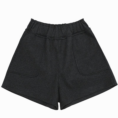 Pantalones Anchos de Lana Coreanos Cintura Alta Efecto Reductor - Image 2