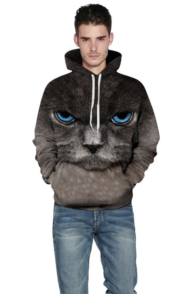 Sudadera Deportiva Holgada para Parejas con Estampado 3D - Image 10