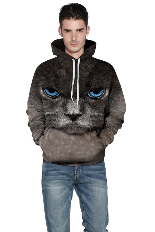 Sudadera Deportiva Holgada para Parejas con Estampado 3D - Image 10