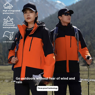 Chaqueta Impermeable 3 en 1 Desmontable