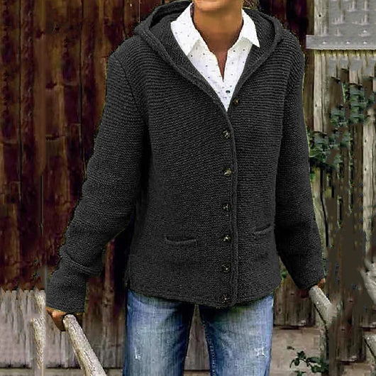 Cardigan Tejido con Capucha - Image 19