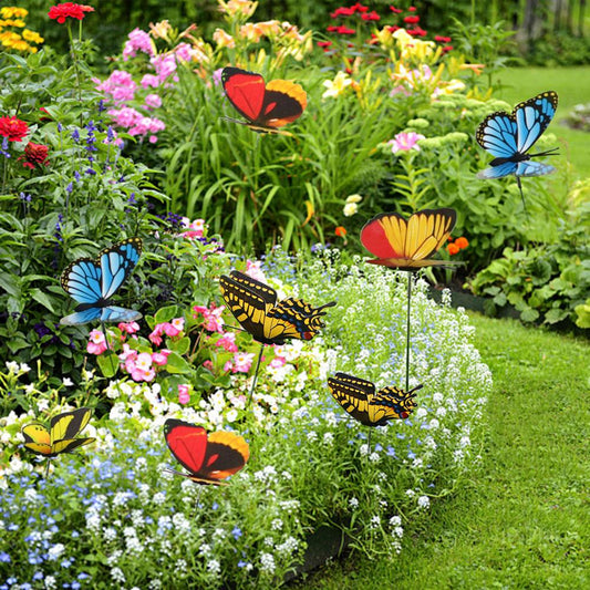 Arreglo Floral 3D con Varilla de Simulación - Decoración Botánica Creativa
