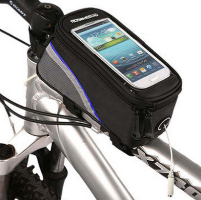 Bolsa Frontal para Bicicleta Compatible con iPhone y Smartphones - Image 10