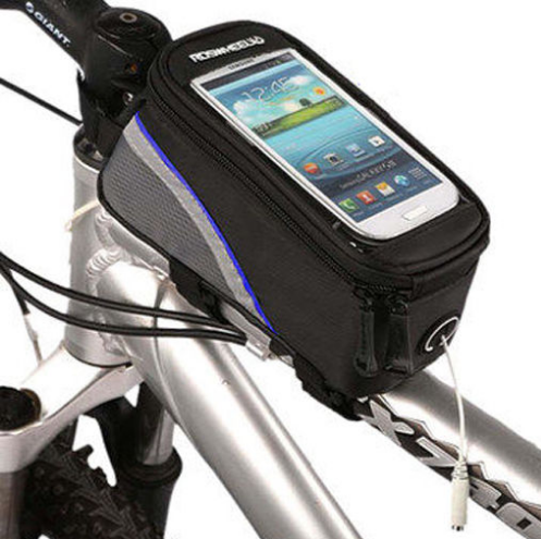Bolsa Frontal para Bicicleta Compatible con iPhone y Smartphones - Image 10