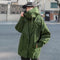 Chaqueta Militar WWII con Capucha en Lona Resistente