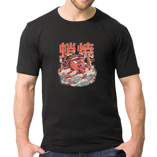 Camiseta Manga Corta Calamar a la Parrilla para Hombre - Image 6