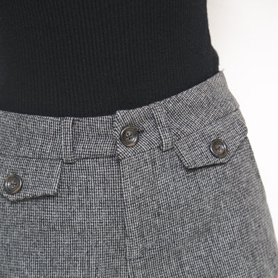 Shorts de Lana a Cuadros para Mujer - Estilo Casual y Elegante - Image 6