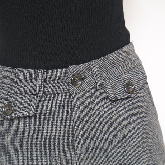 Shorts de Lana a Cuadros para Mujer - Estilo Casual y Elegante - Image 6