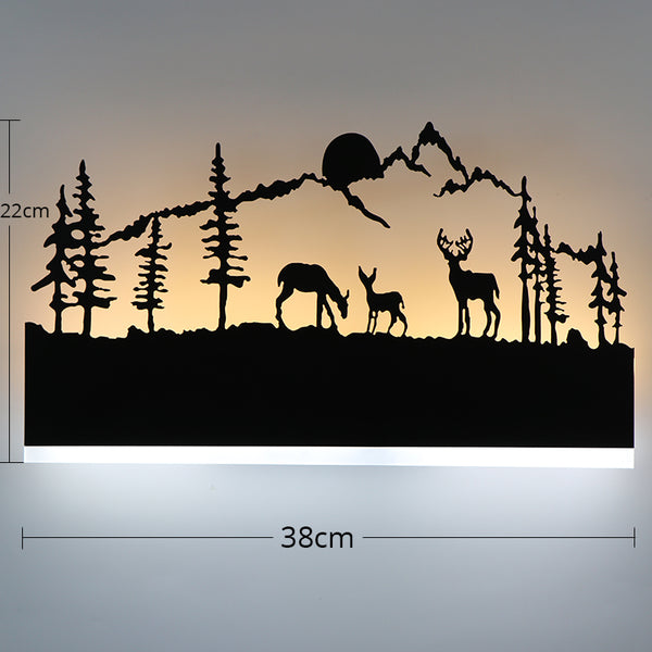 Lámpara de Pared LED Acrílica Moderna - Image 3