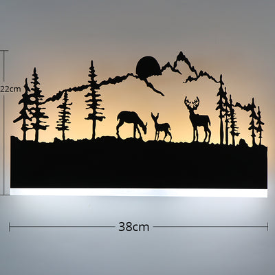 Lámpara de Pared LED Acrílica Moderna - Image 3