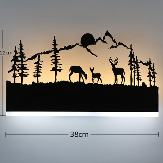 Lámpara de Pared LED Acrílica Moderna - Image 3
