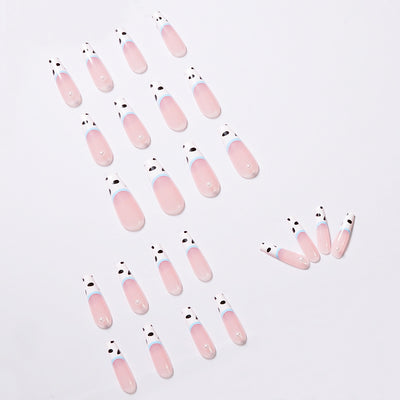 Parches de Uñas Perla Rayas Lechosas - Ballet Wear de Larga Duración - Image 7