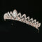 Bridal Headband with Horse Eye Crystals - European and American Bridal Jewelry