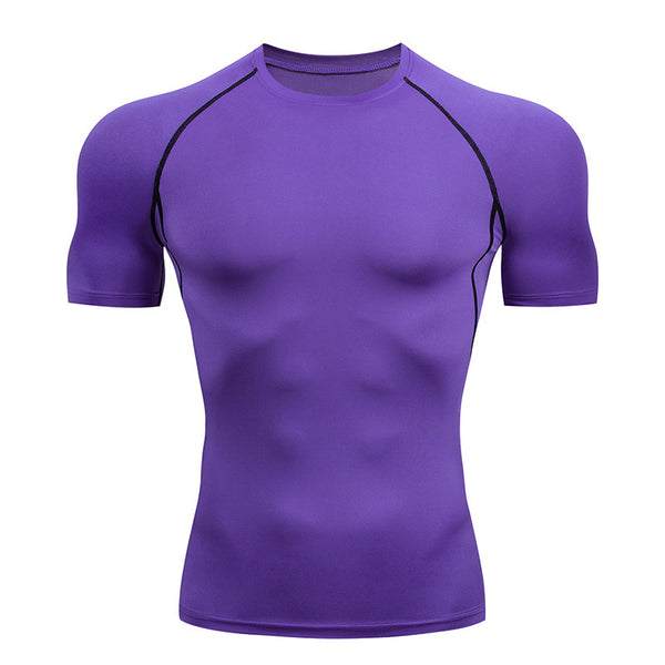 Playera Deportiva Transpirable de Secado Rápido para Hombre