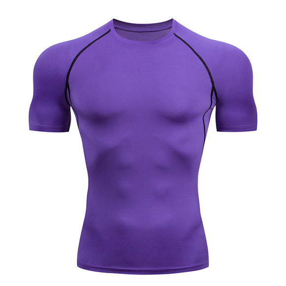 Playera Deportiva Transpirable de Secado Rápido para Hombre