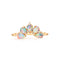 Petals can be combined with rings Opal