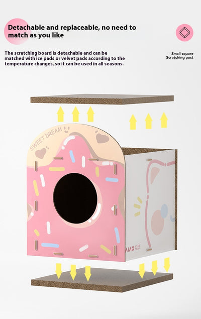 Rascador de Diseño para Gatos - Mueble Decorativo - Image 8