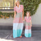 Vestido a Rayas para Mamá e Hija - Estilo Combinado