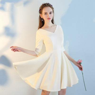 Vestido Corto para Damas de Honor en Rosa - Image 22
