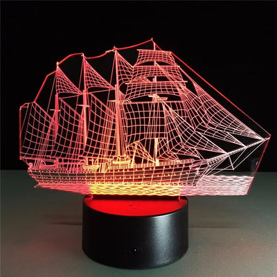 Lámpara 3D de Vela Creativa - Image 13