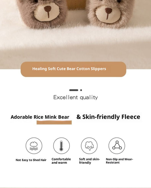 Pantuflas de Algodón Cálidas con Talón Reforzado para Niños y Niñas - Image 12