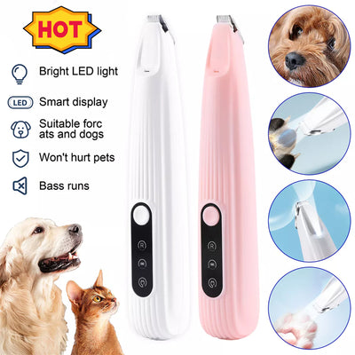 Cortadora Eléctrica LED para Patas de Mascotas - Cortapelo Profesional para Perros y Gatos - Image 2