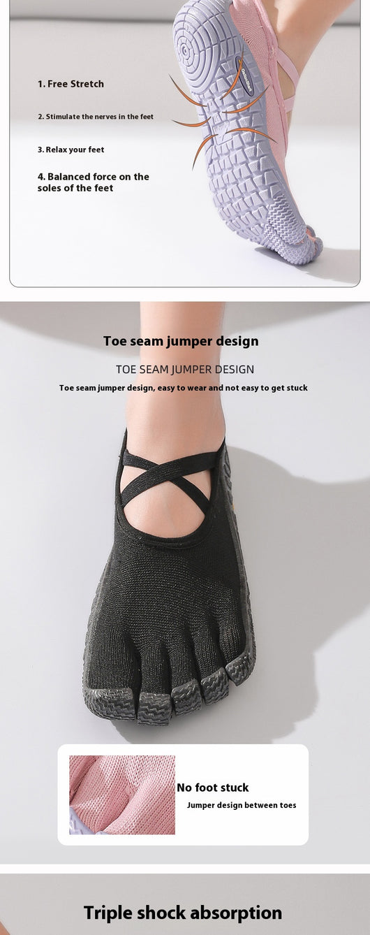 Zapatillas Deportivas Silenciosas para Yoga, Pilates y Ejercicio en Casa - Image 21