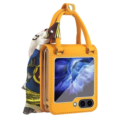 Funda Protectora con Bisagra Integrada para Flip5 - Diseño Electrochapado - Image 7