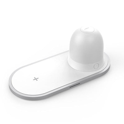 Cargador Inalámbrico para Celular con Luz Nocturna Integrada - Image 4
