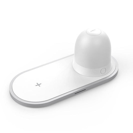 Cargador Inalámbrico para Celular con Luz Nocturna Integrada - Image 4