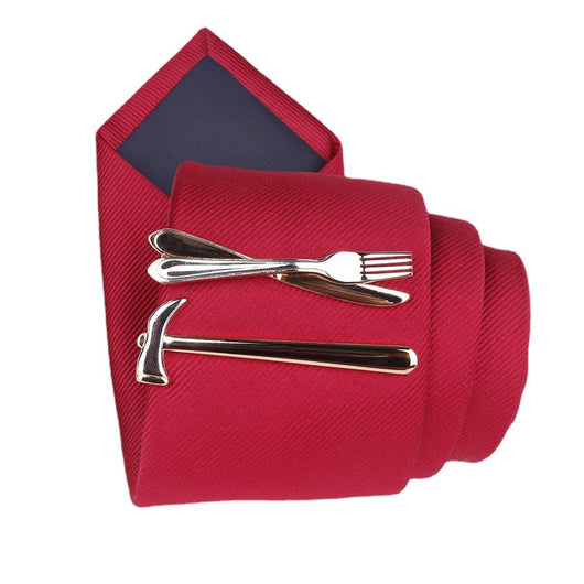 Pasador de Corbata de Estilo Caricatura en Metal para Hombre