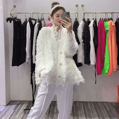 Blusa Elegante de Flores 3D Estilo Europeo - Diseño Delicado y Moderno - Image 6