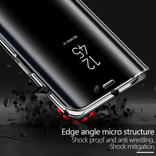 Funda Espejo con Soporte para Teléfono - Tipo Abatible con Acabado Cromado - Image 19