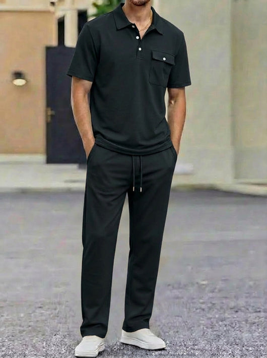 Conjunto Deportivo Hombre Polo Manga Corta y Pantalón - Image 6