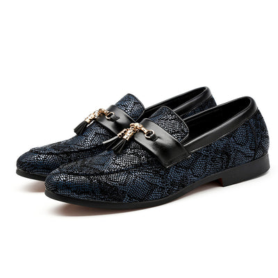 Zapatos de Cuero con Flecos para Hombre - Image 12