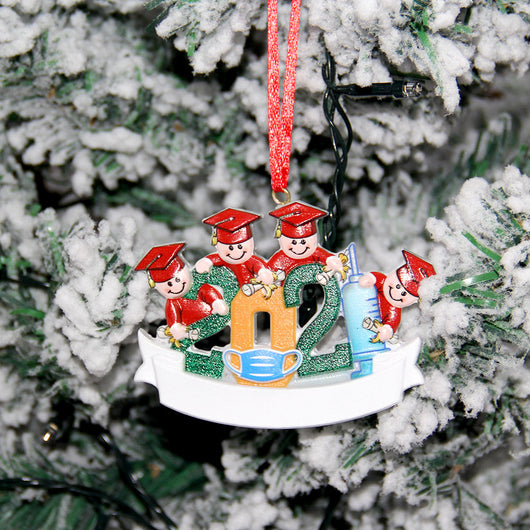 Adorno de Árbol Navideño con Bendiciones para Graduaciones y Celebraciones Familiares - Image 20