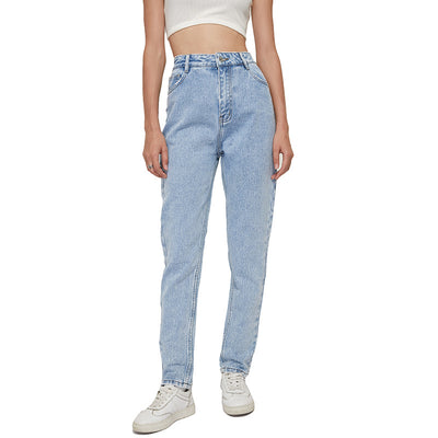 Pantalones de Mezclilla Rectos para Mujer - Image 2